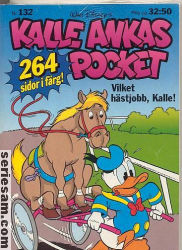 Kalle Ankas pocket 1991 nr 132 omslag serier