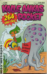 Kalle Ankas pocket 1991 nr 134 omslag serier