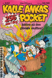 Kalle Ankas pocket 1992 nr 142 omslag serier