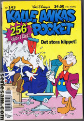 Kalle Ankas pocket 1992 nr 143 omslag serier