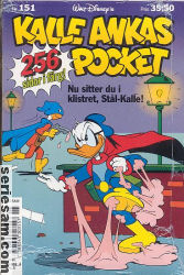Kalle Ankas pocket 1992 nr 151 omslag serier