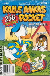 Kalle Ankas pocket 1993 nr 155 omslag serier