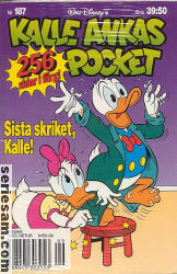 Kalle Ankas pocket 1995 nr 187 omslag serier Kalle Ankas pocket 1995 nr 187 omslag serier