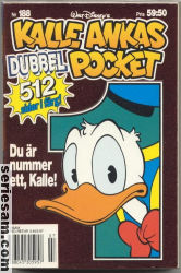 Kalle Ankas pocket 1995 nr 188 omslag serier