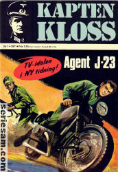 Kapten Kloss 1971 nr 1 omslag serier