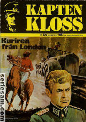 Kapten Kloss 1972 nr 10 omslag serier