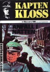 Kapten Kloss 1972 nr 12 omslag serier