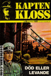 Kapten Kloss 1972 nr 9 omslag serier