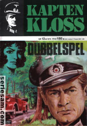 Kapten Kloss 1973 nr 13 omslag serier