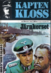 Kapten Kloss 1973 nr 14 omslag serier