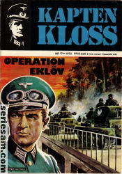 Kapten Kloss 1973 nr 17 omslag serier