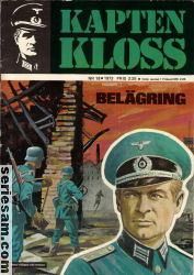 Kapten Kloss 1973 nr 18 omslag serier