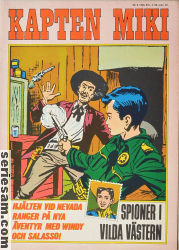 Kapten Miki 1965 nr 2 omslag serier
