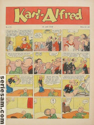 Karl-Alfred 1946 nr 27 omslag serier