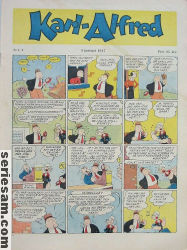 Karl-Alfred 1947 nr 1 omslag serier