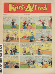 Karl-Alfred 1947 nr 15 omslag serier