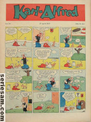 Karl-Alfred 1947 nr 18 omslag serier
