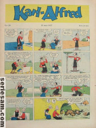 Karl-Alfred 1947 nr 20 omslag serier