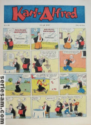 Karl-Alfred 1947 nr 29 omslag serier