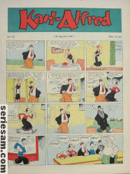 Karl-Alfred 1947 nr 33 omslag serier