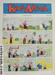 Karl-Alfred 1947 nr 37 omslag serier