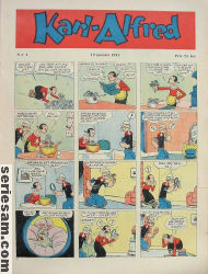 Karl-Alfred 1947 nr 4 omslag serier