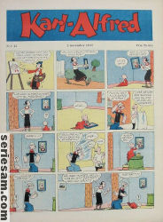 Karl-Alfred 1947 nr 45 omslag serier