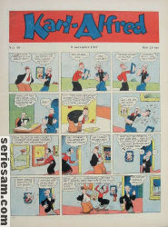 Karl-Alfred 1947 nr 46 omslag serier