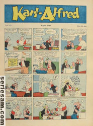 Karl-Alfred 1948 nr 14 omslag serier Karl-Alfred 1948 nr 14 omslag serier