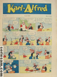 Karl-Alfred 1948 nr 23 omslag serier