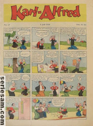 Karl-Alfred 1948 nr 27 omslag serier
