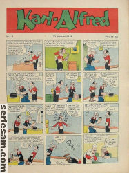 Karl-Alfred 1948 nr 4 omslag serier