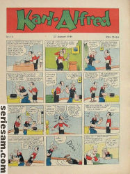 Karl-Alfred 1948 nr 4 omslag serier Karl-Alfred 1948 nr 4 omslag serier