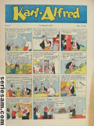 Karl-Alfred 1948 nr 6 omslag serier Karl-Alfred 1948 nr 6 omslag serier