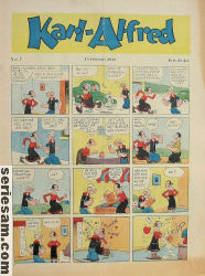 Karl-Alfred 1948 nr 7 omslag serier Karl-Alfred 1948 nr 7 omslag serier