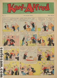 Karl-Alfred 1949 nr 3 omslag serier