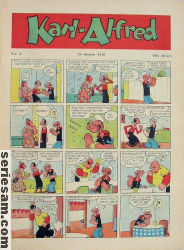 Karl-Alfred 1949 nr 4 omslag serier