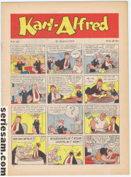 Karl-Alfred 1949 nr 42 omslag serier