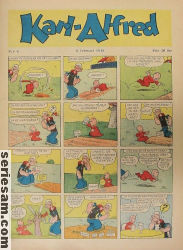 Karl-Alfred 1949 nr 6 omslag serier