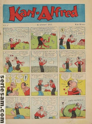 Karl-Alfred 1949 nr 7 omslag serier