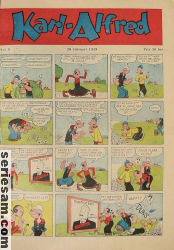 Karl-Alfred 1949 nr 8 omslag serier