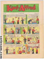 Karl-Alfred 1950 nr 16 omslag serier Karl-Alfred 1950 nr 16 omslag serier