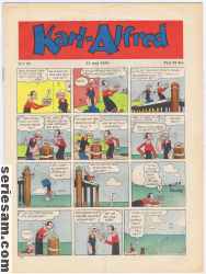 Karl-Alfred 1950 nr 21 omslag serier