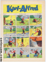 Karl-Alfred 1950 nr 3 omslag serier