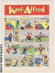 Karl-Alfred 1950 nr 7 omslag serier