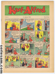 Karl-Alfred 1951 nr 3 omslag serier