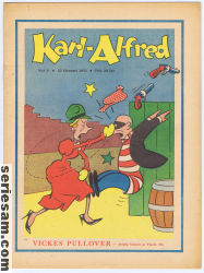 Karl-Alfred 1951 nr 9 omslag serier