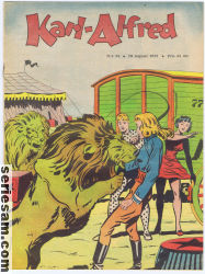 Karl-Alfred 1952 nr 33 omslag serier