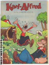 Karl-Alfred 1952 nr 8 omslag serier