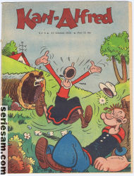 Karl-Alfred 1952 nr 8 omslag serier